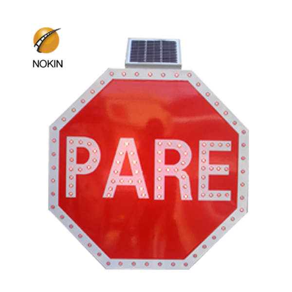 Solar Arrow LED Traffic Direction Sign